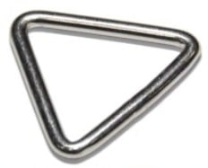 Trojúhelník nerezový 50 mm