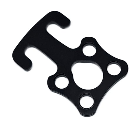 Spona pro gumolano černá.