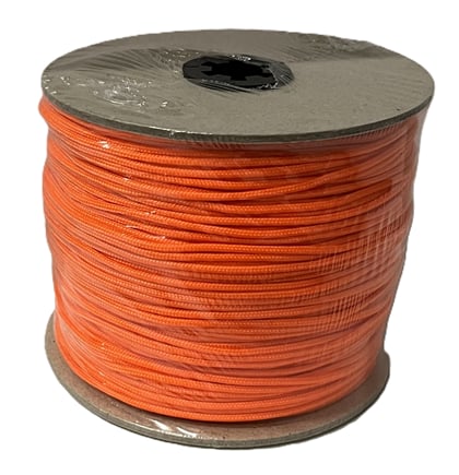 Šňůra vodící 2,0 mm PES oranžová