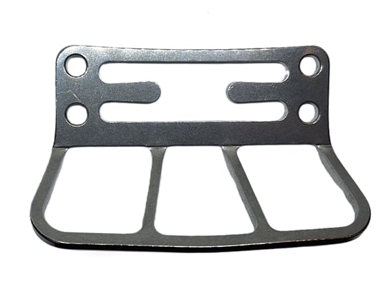 Stopka s D kroužkem 3 segmenty otevřená.