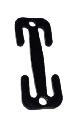 Stopka otevřená černá.