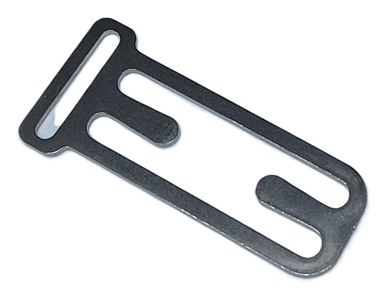 Hrudní spona 50/25 mm otevřená.