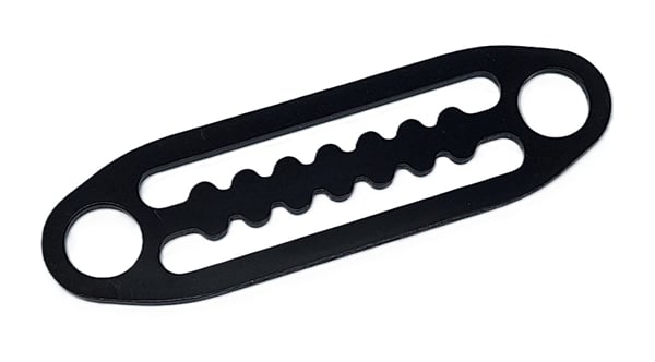 Stopka zubatá s okem dvojitá černá.