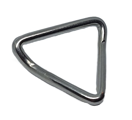 Trojúhelník nerezový vyhnutý 50 mm
